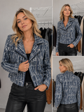 Vintage-inspired moto jacket